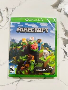 Minecraft Xbox One Starter Pack 700 Minecoins Brand New Sealed